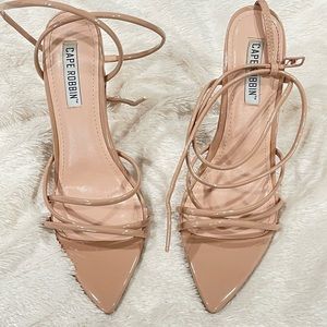 CAPE ROBBIN NUDE HEELS